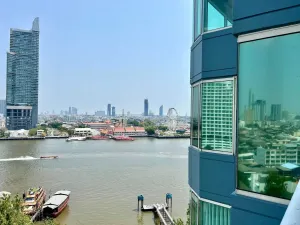 ขาย คอนโด วิวเจ้าพระยา 270 องศา ตรงข้ามเอเชียทีค Watermark เจ้าพระยาริเวอร์ 3 นอน 245 ตรม. ชั้น 12A
