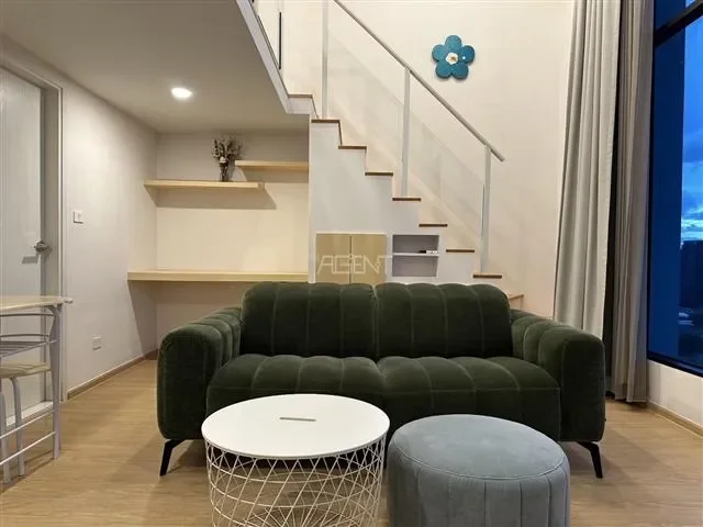 ขายพร้อมผู้เช่าคอนโดมิเนียม ไนท์บริดจ์ สเปซ พระราม 9  40 sq.m, 1 ห้องนอน Duplex