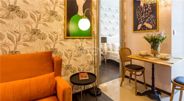 ขายพร้อมผู้เช่าคอนโดมิเนียม เดอะ ไลน์ อโศก - รัชดา  28 sq.m, 1 ห้องนอน