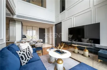 ขายพร้อมผู้เช่าคอนโดมิเนียม บีทนิค สุขุมวิท 32  103 sq.m, 2 ห้องนอน Duplex