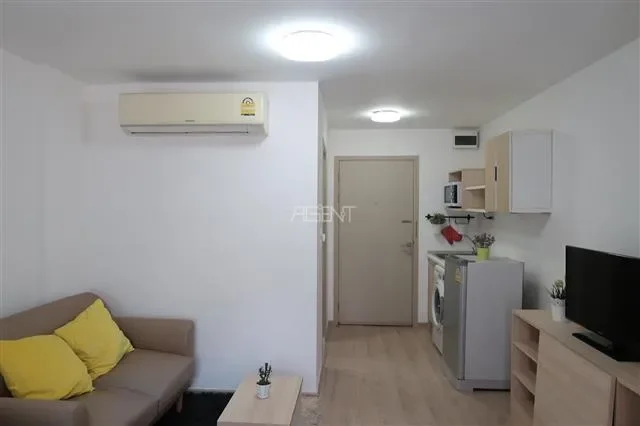 ขายพร้อมผู้เช่าคอนโดมิเนียม เอลลิโอ เดล เรย์  24.6 sq.m,  ห้องนอน Studio