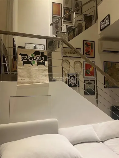 ขายพร้อมผู้เช่าคอนโดมิเนียม ไอดีโอ โมบิ อโศก  47.25 sq.m, 1 ห้องนอน Duplex