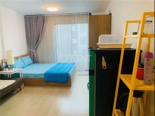 ขายพร้อมผู้เช่าคอนโดมิเนียม เอลลิโอ คอนโด  21.62 sq.m,  ห้องนอน Studio