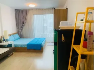 ขายพร้อมผู้เช่าคอนโดมิเนียม เอลลิโอ คอนโด  21.62 sq.m,  ห้องนอน Studio