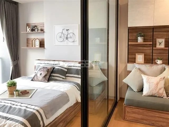 ขายพร้อมผู้เช่าคอนโดมิเนียม โนเบิล รีโว สีลม  34 sq.m, 1 ห้องนอน