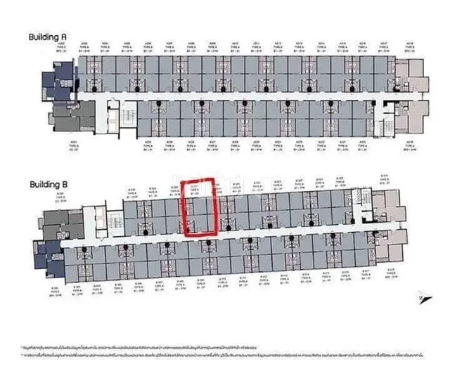 ขายคอนโดมิเนียม น็อตติ้ง ฮิลล์ สุขุมวิท 105  25.5 sq.m, 1 ห้องนอน