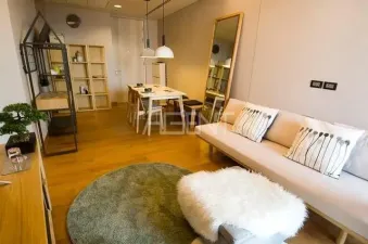 ขายพร้อมผู้เช่าคอนโดมิเนียม เดอะ ลุมพินี 24  55.02 sq.m, 2 ห้องนอน