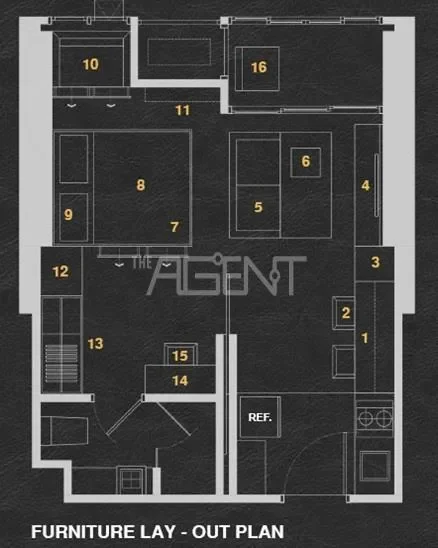 ขายคอนโดมิเนียม แอชตัน อโศก  33.5 sq.m, 1 ห้องนอน