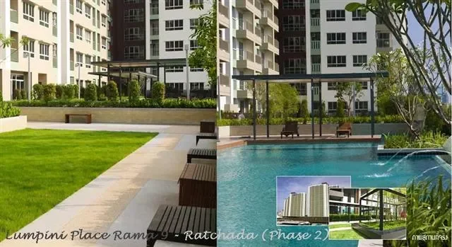 ขาย และให้เช่าคอนโดมิเนียม ลุมพินี เพลส (พระราม 9 - รัชดา)  34 sq.m, 1 ห้องนอน