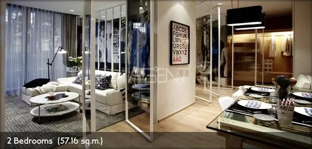 ขายคอนโดมิเนียม พาร์ค 24  51.83 sq.m, 2 ห้องนอน