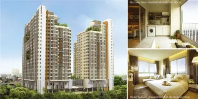 ขายคอนโดมิเนียม เซ็นทริค ซีน รัชวิภา  42 sq.m, 1 ห้องนอน