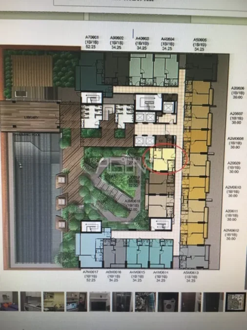ขายพร้อมผู้เช่าคอนโดมิเนียม ซี เอกมัย  27.74 sq.m, 1 ห้องนอน