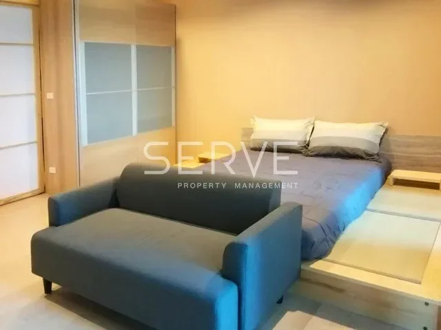 สตูดิโอ มีอ่างอาบน้ำ กั้นห้องเป็นสัดส่วน แต่งสไตล์ญี่ปุ่น บนทำเลดีๆ โครงการเชื่อมต่อเข้า BTS ทองหล่อ