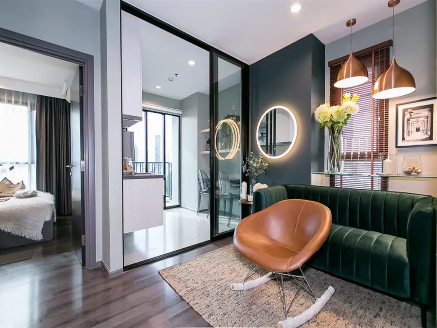 เดอะเบสพาร์คเวสต์ ห้องชุดขนาด 1ห้องนอน ตกแต่งอย่างมีสไตล์