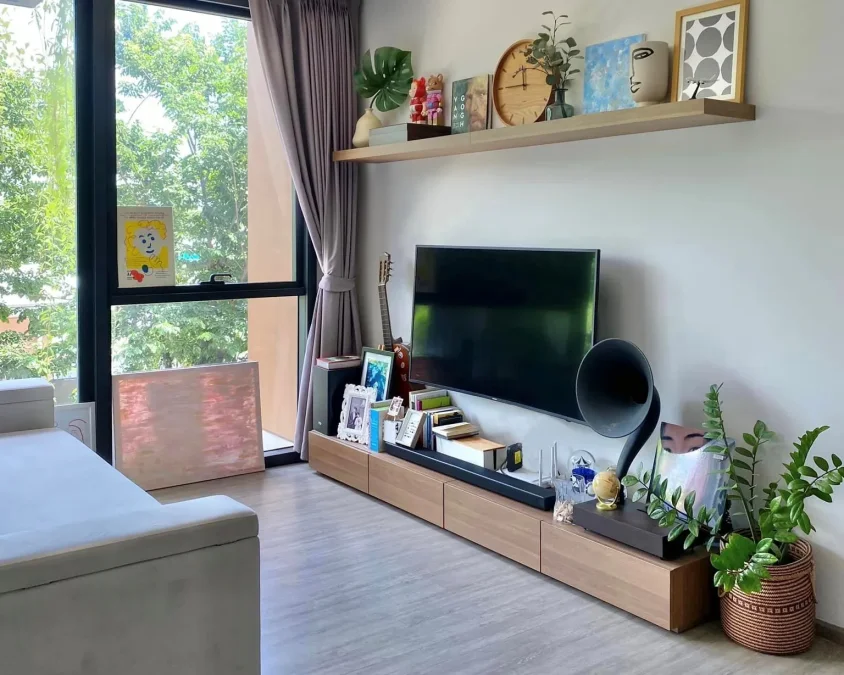 คอนโดสไตล์รีสอร์ท รายล้อมด้วยต้นไม้ใหญ่