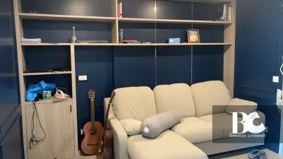 คอนโดพร้อมอยู่ สไตล์อังกฤษ ตอบโจทย์ไลฟ์สไตล์คนเมือง เดินทางสะดวก ใกล้ MRT ตรงข้ามเซ็นทรัลแกรนด์พระราม 9 A New Luxe Classic Condominium กับงานดีไซน์ที่สวยสะดุดตา มาพร้อมกับบรรยากาศโครงการ และส่วนกลางแบบเต็มอิ่ม ทั้งพื้นที่สีเขียวขนาดใหญ่ สระว่ายน้ำ 2 สระ, 