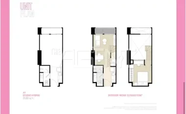 ขายคอนโดมิเนียม คัลเจอร์ จุฬา  25 sq.m, 1 ห้องนอน Hybrid/Loft