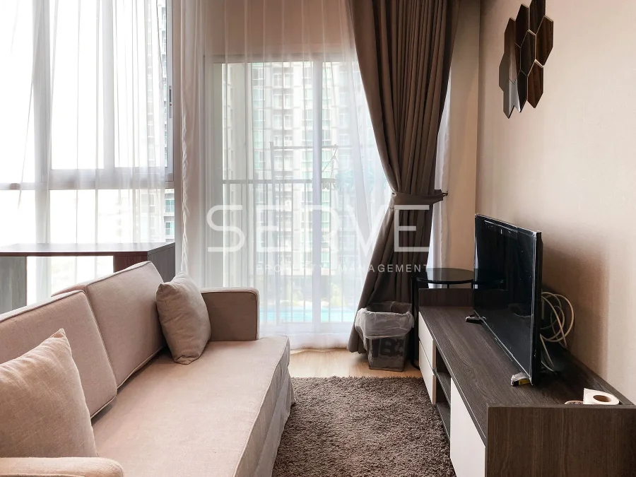 สตูดิโอ ราคาดี บนทำเลดีย่านรัชดา ชั้นสูง 10+ ใกล้ MRT ศูนย์วัฒนธรรม / คอนโดให้เช่าและขาย