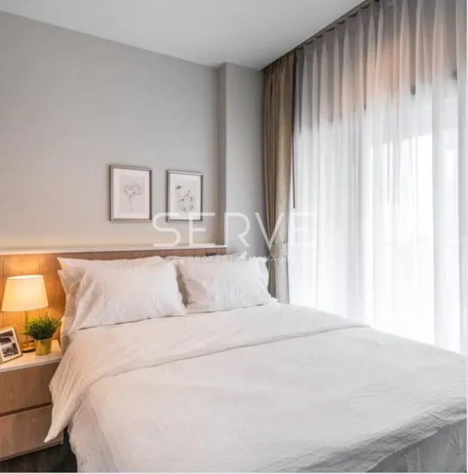 1 นอน แต่งสวยๆ สไตล์ Homey คอนโดสวย ทำเลดี ใกล้ MRT พระราม 9 เพียง 350 ม. / ให้เช่าและขายคอนโด