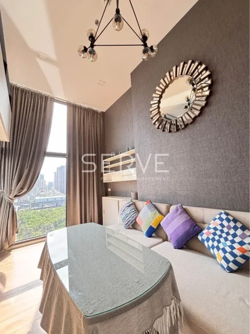 Loft Duplex 1 นอน ห้องสวย เพดานสูง บนทำเลดีๆ คอนโดใกล้ MRT พระราม 9  450 ม. / ให้เช่าและขายคอนโด