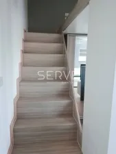 Loft Duplex 1 นอน ห้องสวย เพดานสูง บนทำเลดีๆ คอนโดใกล้ MRT พระราม 9  450 ม. / ให้เช่าคอนโด