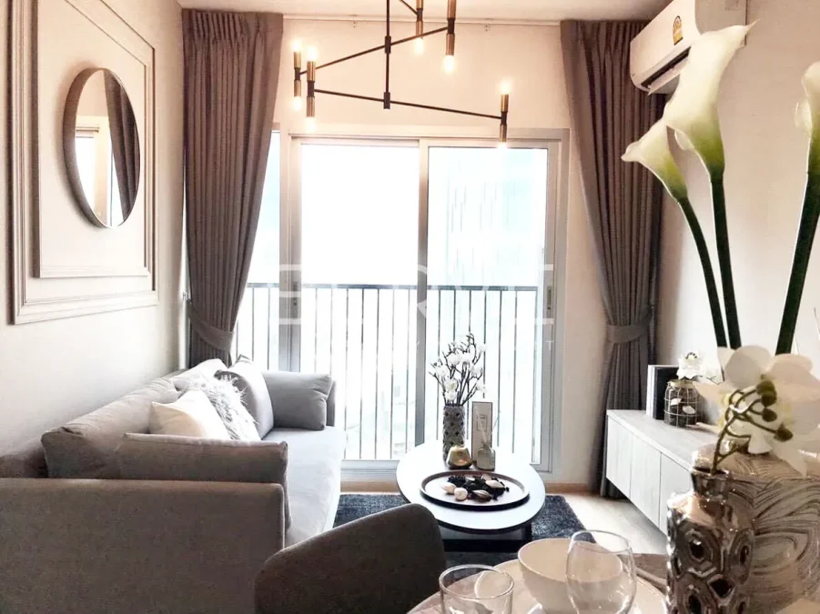 2 นอน ห้องสวยมาก ชั้นสูง 20+ วิวดีๆ บนทำเลดีๆ คอนโดฮอต ติด MRT ศูนย์วัฒนธรรมฯ 80 ม. / ให้เช่าคอนโด