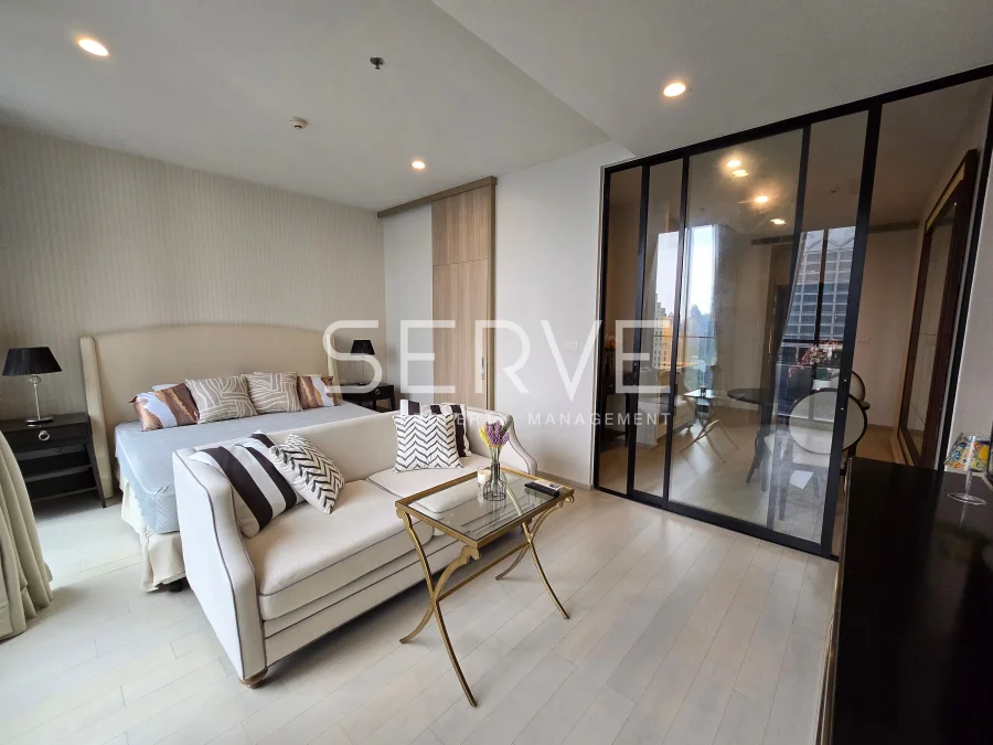 สตูดิโอ กั้นห้องเป็นสัดส่วน ชั้นสูงๆ วิวดีๆ บนสุดยอดทำเล คอนโดเชื่อมต่อเข้า BTS เพลินจิต / ขายคอนโด