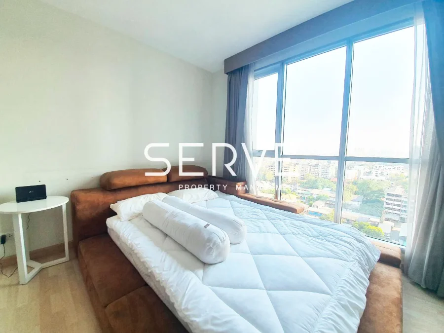 1 ห้องนอน 1 ห้องน้ำ เฟอร์ครบ วิวสวย ทำเลดีติด MRT รัชดาภิเษก 0 ม. / ขายคอนโด