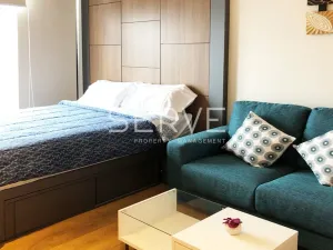 สตูดิโอ แต่งสวยๆ ชั้นสูง 10+ วิวโปร่ง ทิศเหนือ บนทำเลดีๆ สะดวกมีรถรับส่ง ใกล้ BTS พร้อมพงษ์/ขายคอนโด