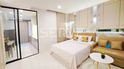 สตูดิโอ กั้นเป็นสัดส่วน 44.75 ตร.ม. ห้องสวย วิวดี ทำเลสุดยอด คอนโดเชื่อมต่อเข้า BTS เพลินจิต