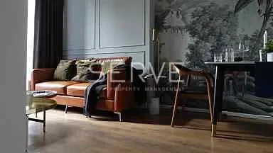 ห้องมุม 1 นอน มีอ่าง ห้องสวยๆ สไตล์ Modern บนทำเลดีๆ คอนโดใกล้ BTS พร้อมพงษ์ 500 ม. / ให้เช่าคอนโด