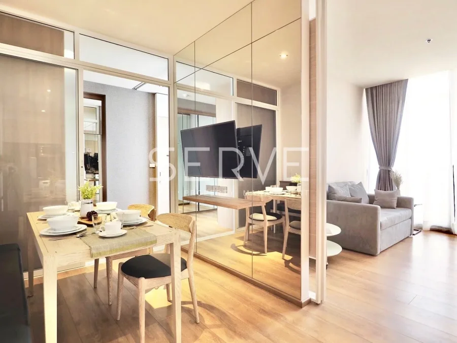 1 นอน ห้องใหญ่ 1 ห้องนั่งเล่น 2 น้ำ ชั้นสูง 25+ สะดวกสบายมีรถรับส่ง BTS พร้อมพงษ์ / ขายคอนโด