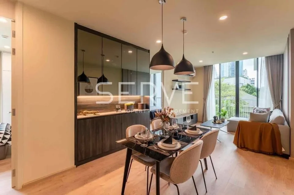 2 นอน 2 น้ำห้องมุมแต่งสวยๆ ในราคาดีๆ คอนโดใหม่ใกล้ BTS อโศก และ MRT สุขุมวิท 550 ม. / ขายคอนโด