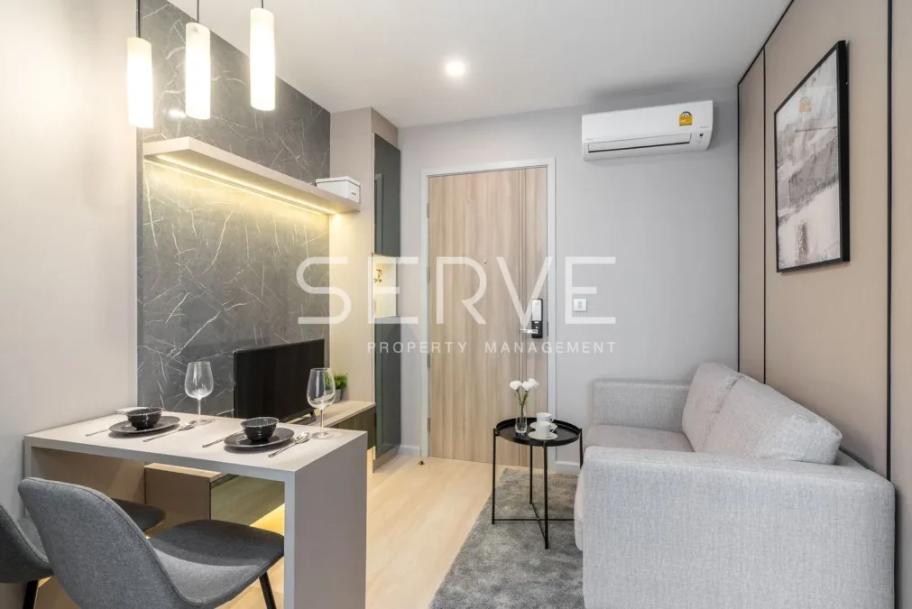 1 นอน 1 ห้องทำงาน แต่งสวย เป็นสัดส่วน ชั้นสูง 15+ วิวดี ทำเลดี ใกล้ BTS ช่องนนทรี 600 ม. /เช่า ขาย