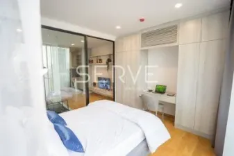 สตูดิโอ กั้นเป็นสัดส่วนให้เช่าทำเลดีเดินทางสะดวกใกล้ BTS สุรศักดิ์