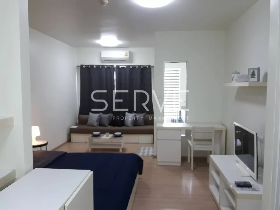 สตูดิโอ ห้องสวย บนทำเลดีๆ คอนโดใกล้ MRT พระราม 9  600 ม. และห้างเซ็นทรัล / ขายคอนโด