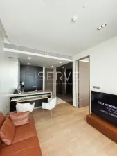 1 นอน 1 น้ำ ห้องสวย ทำเลดี ใกล้ MRT สวนลุมพินี 400 ม. และ BTS ศาลาแดง 600 ม. / ให้เช่าคอนโด