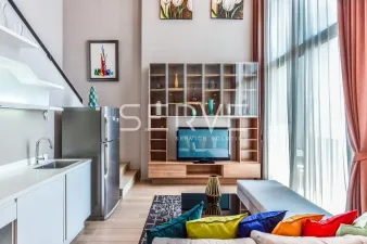 ดูเพล็กซ์ 2 นอน มีอ่าง ห้องสวย 80 ตร.ม. บนทำเลดีๆ คอนโดติด BTS ราชเทวี 0 ม. / ให้เช่าคอนโด