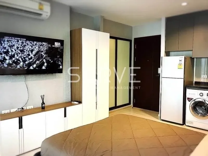 สตูดิโอ ห้องสวย บนทำเลดีๆ คอนโดใกล้ MRT พระราม 9  500 ม. และห้างเซ็นทรัล / ให้เช่าคอนโด