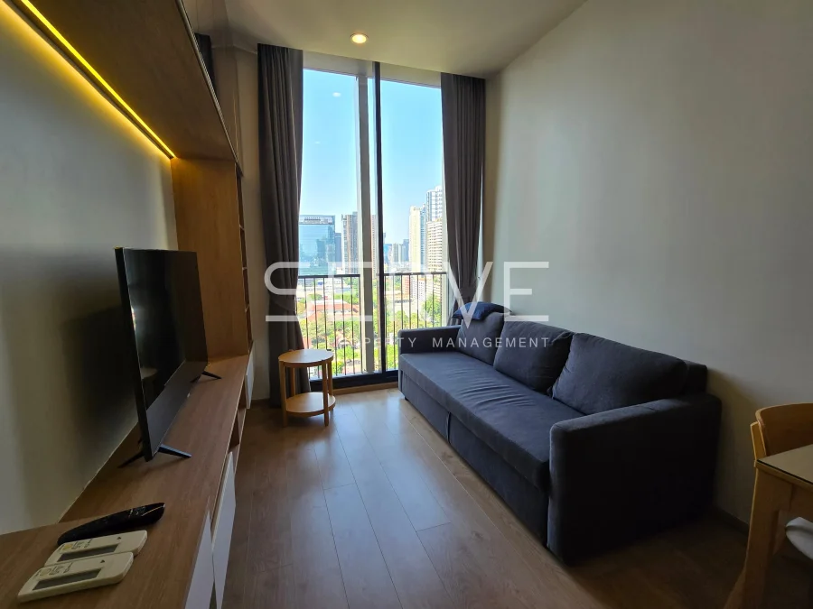 1 นอน ห้องมุม ใหญ่พิเศษ ชั้นสูง 15+ คอนโดฮอต ย่านอโศก ใกล้ ทำเลดี BTS อโศก & MRT สุขุมวิท 550 ม.