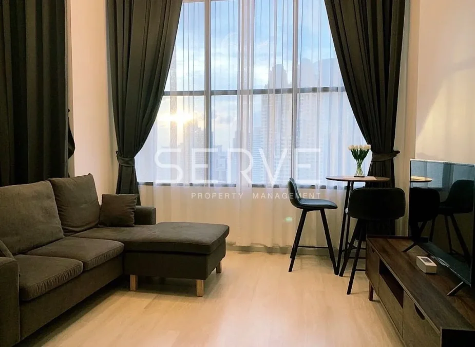 ดูเพล็กซ์ 1 นอน 37 ตร.ม. ชั้นสูง 25+  ทำเลดีย่านสาทร BTS ช่องนนทรี 600 ม. / ให้เช่าและขายคอนโด