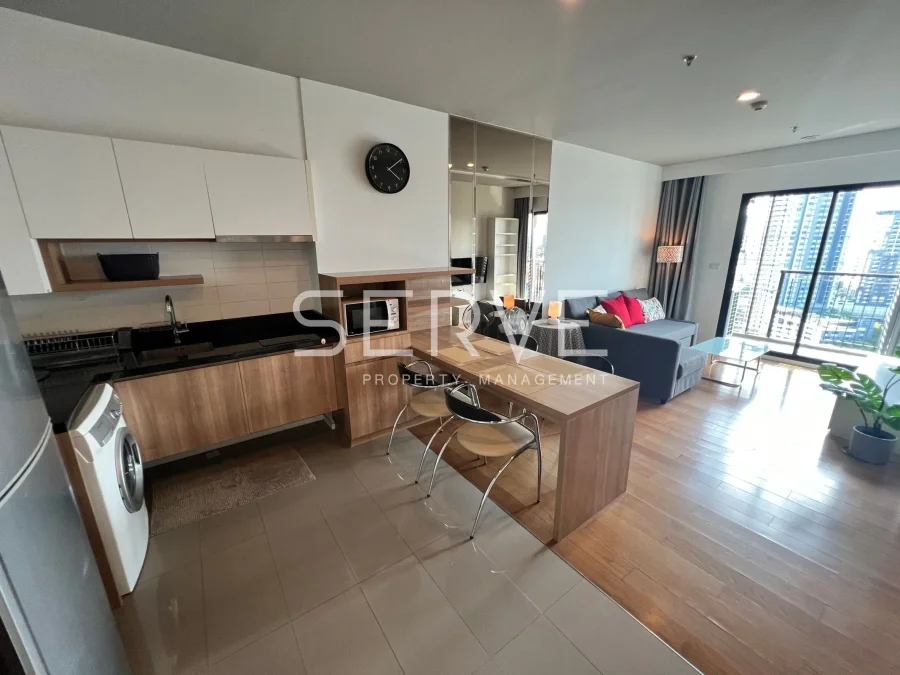 2 นอน 2 น้ำ ห้องกว้าง ทำเลดี คอนโดใกล้ BTS อ่อนนุช 600 ม. และ พีเพิล พาร์ค / ให้เช่าคอนโด