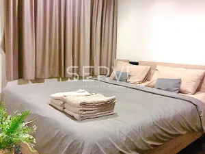 1 นอน 30 ตร.ม. ชั้นสูง 15+ ทำเลดี ใกล้ BTS อโศก 250 ม. และ MRT สุขุมวิท 200 ม. / ขายคอนโด