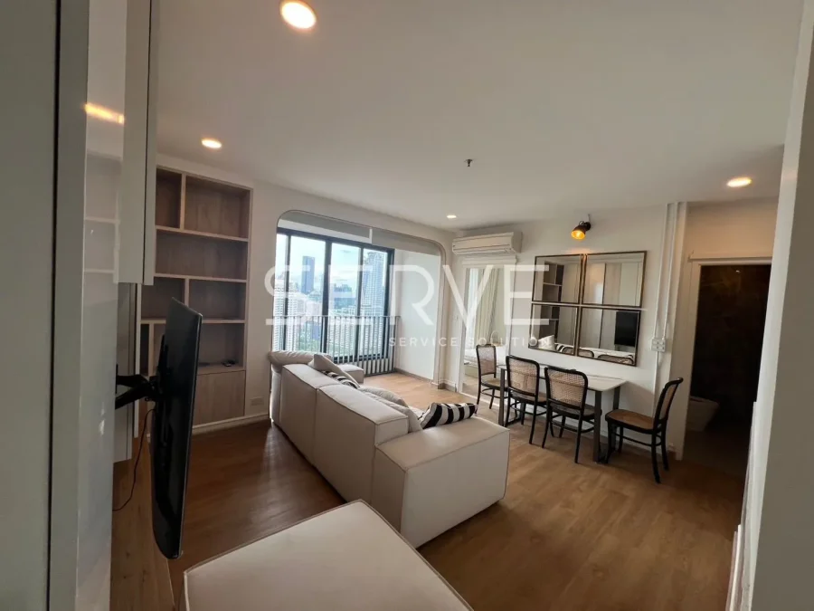 2 นอน 2 น้ำ ชั้นสูงเสียดฟ้า นั่งชมวิวสวยๆ บนชั้น 30+ วิวดี ทำเลดี ใกล้ BTS ราชเทวี 390 ม. / ให้เช่า