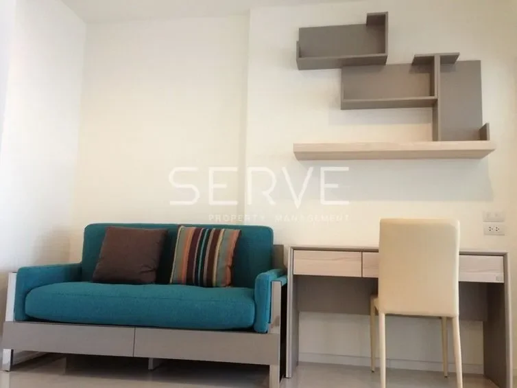 1 นอน 32.53 ตร.ม. ชั้นสูง 15+ ทำเลดีเดินทางสะดวก ใกล้ BTS พระโขนง 600 ม. ใกล้ห้าง / ให้เช่าและขาย