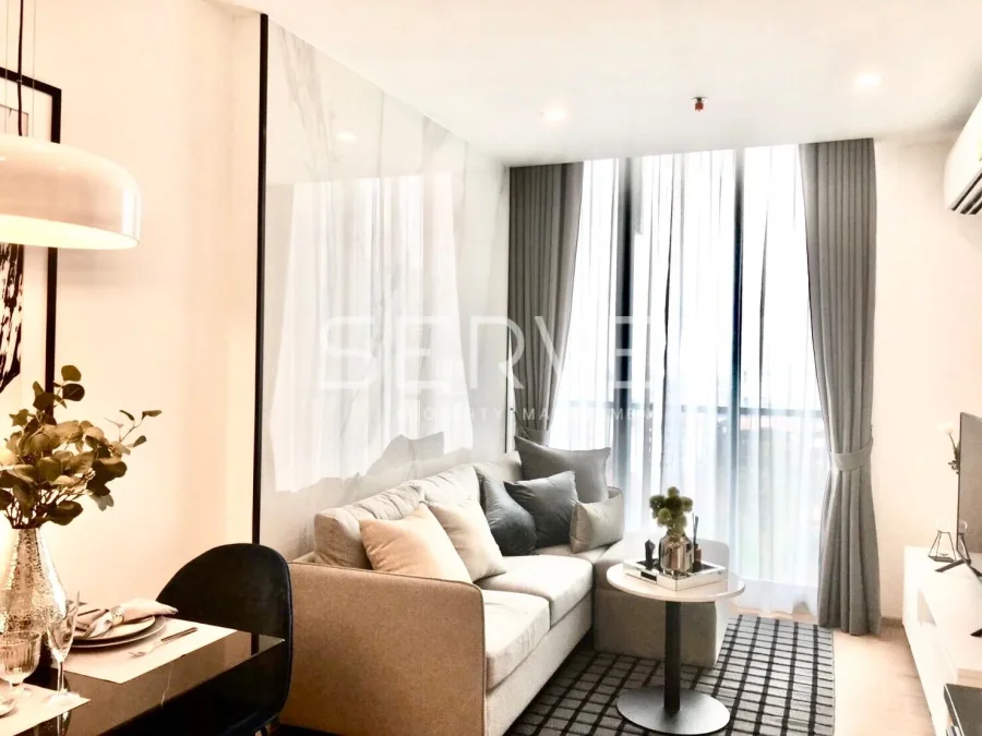 1 นอน แต่งสวย วิวดีสวน คอนโดใหม่ ทำเลดี ใกล้ BTS อโศก & MRT สุขุมวิท เพียง 550 ม. / ให้เช่าและขาย