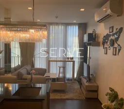 1 นอน ห้องกว้างอยู่สบาย คอนโดสวย ทำเลดี ใกล้ MRT พระราม 9 เพียง 350 ม. / ให้เช่าและขายคอนโด