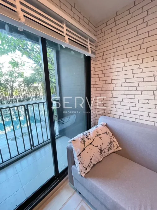 1 ห้องนอนให้เช่า ทำเลดี ใกล้สนามบิน ติดถนนวิภาวดี ส่วนกลางใหญ่สุดในย่าน ใกล้ BTS แยก คปอ.