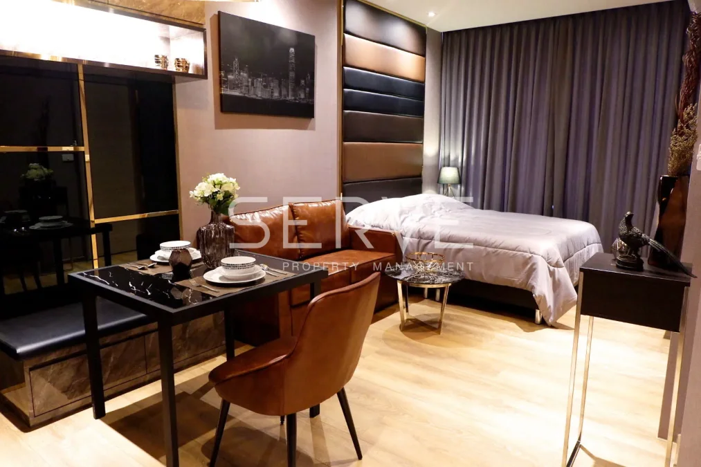 สตูดิโอ แต่งสวย สไตล์ Modern ราคาดีๆ บนทำเลดีๆ สะดวกสบาย มีรถรับส่ง BTS พร้อมพงษ์ ใกล้ Emporium