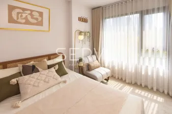 1 นอน กั้นห้องเป็นสัดส่วน แต่งน่ารักๆ สไตล์ Homey ชั้นสูง วิวดี ทำเลดี สะดวกใกล้ BTS เพลินจิต 600 ม